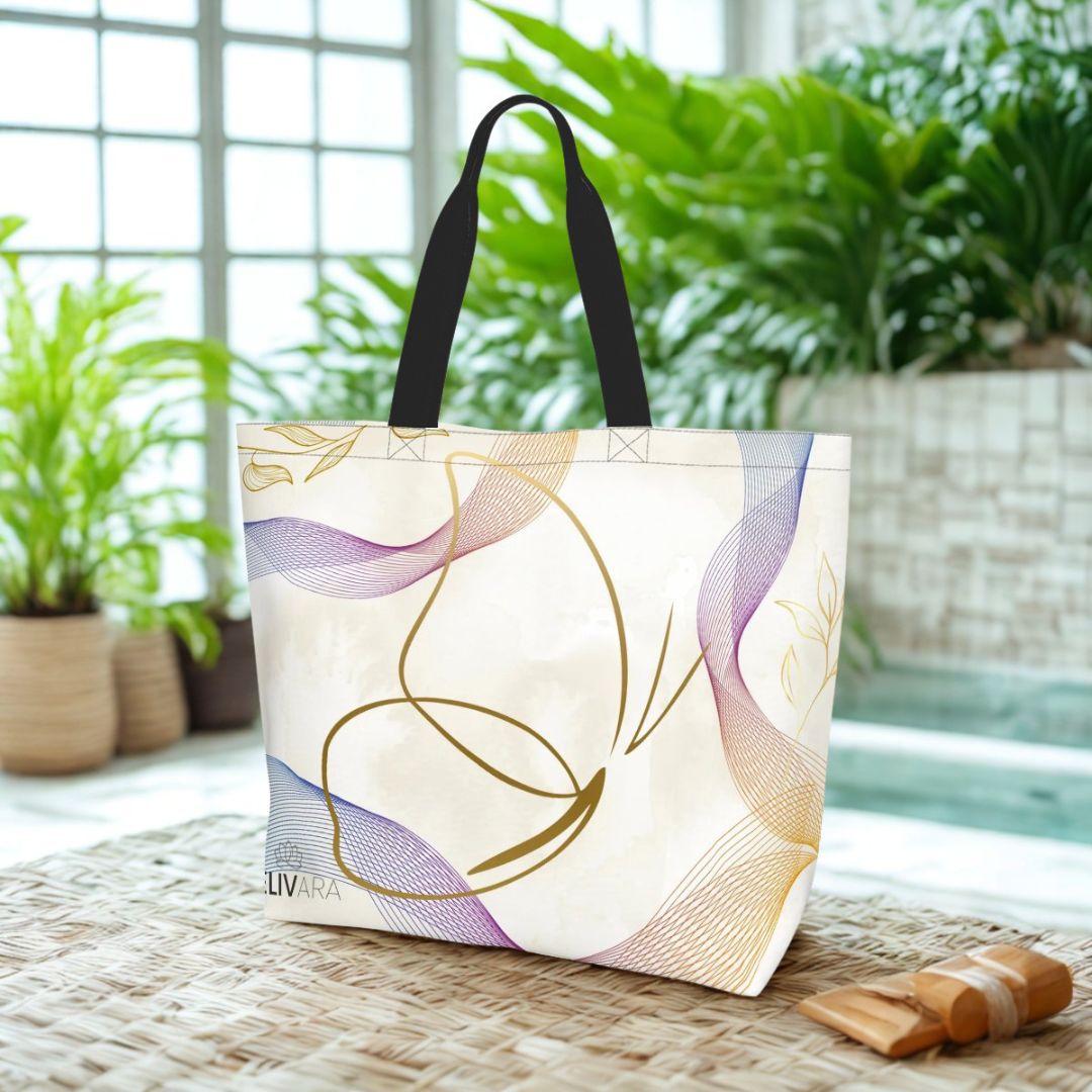Large Tote – Sand Harmony