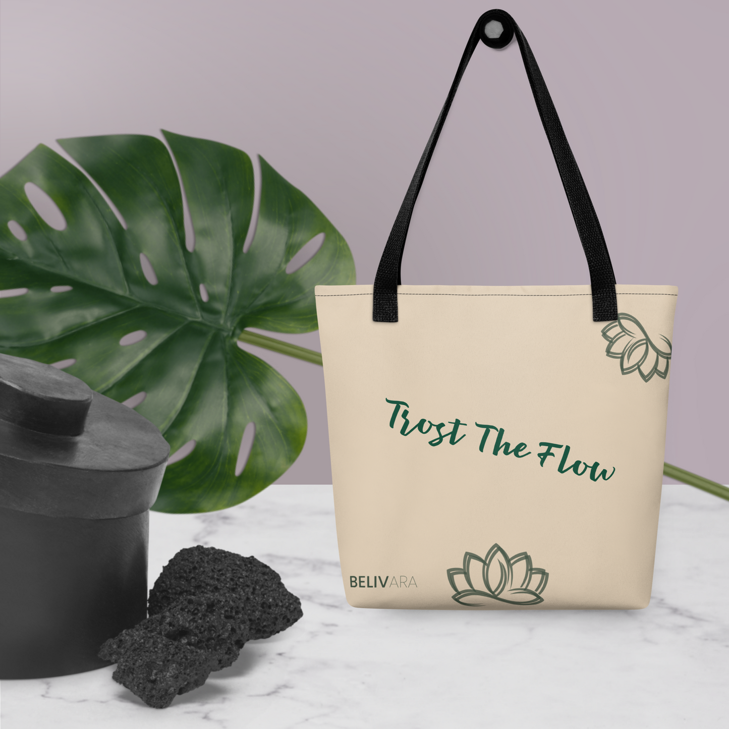 Champagne Tote – Sand Harmony
